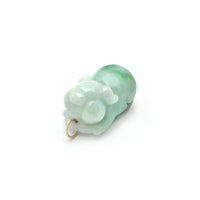 Jade Lucky Pig "玉猪“ Pendant (14K)