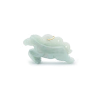 Jade Horse "玉马飞腾“ Pendant (14K)