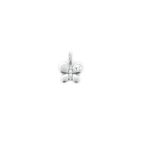 Butterfly CZ Pendant (14K)