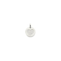 Double-Sided "Love" Heart Pendant (14K)