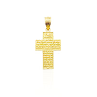 The Lord's Prayer " Padre Nuestro" Cross Pendant (14K)