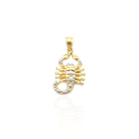 Two-Tone Diamond-Cut Scorpion Pendant (14K)