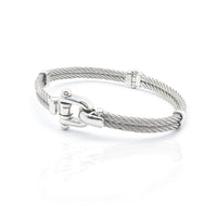Double-Row Rope Bangle Bracelet (14K).
