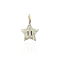 Mario Star Diamond Pendant (10K)