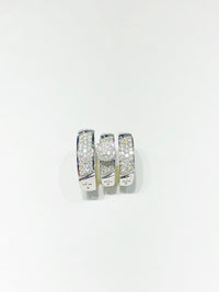 Diamond Three-Piece-Set Cross Ring (14K)