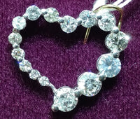 Diamond Journey Heart 14K - Lucky Diamond 恆福珠寶金行 New York City 169 Canal Street 10013 Jewelry store Playboi Charlie Chinatown @luckydiamondny 2124311180