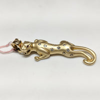 Iced Panther Pendant (14K)