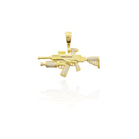Grenade Launcher Assault Riffle (Silver) New York Popular Jewelry