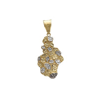 Two-Tone Nugget Pendant (14K)