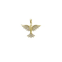 Zirconia Pigeon Pendant (14K) Popular Jewelry New York