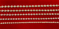 Two-Tone Puffy Mariner Chain (14K)