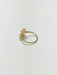 Teddy Bear Two-Tones Gold Ring (14K)