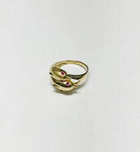 Dolphin CZ Ring (14K)