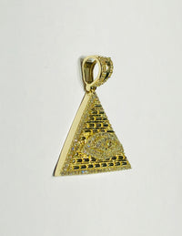 Illuminati Eye of Providence Pendant (14K)
