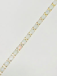 Rectangle Opal Bracelet (10K).