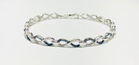 Infinity Diamond Bracelet (10K).