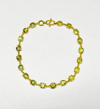 Peridot Bracelet (24K)