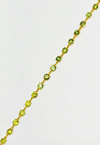Peridot Bracelet (24K)
