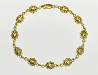 Ladybugs Bracelet (14K).