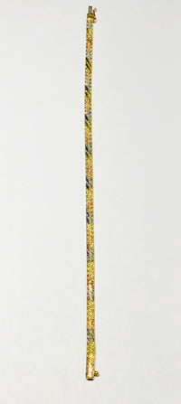 Tri-Color Omega Bracelet (14K).