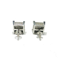 Square Diamond Earring (10K)