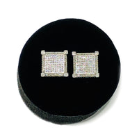 Square Diamond Earring (10K)