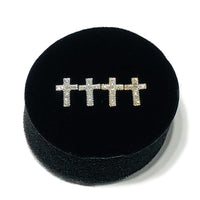 Cross Diamond Earring (14K)