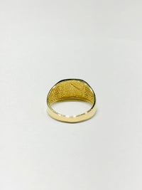 Square Hollow Pinky Signet Ring (14K)