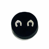 Horseshoe Diamond Earring(14K)