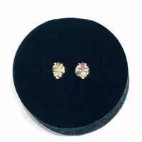 Oval Diamond Stud Earring (14K)