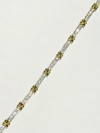 Twister Diamond Bracelet (14K)