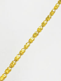 Locked Heart Bracelet (24K)