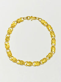 Locked Heart Bracelet (24K)