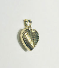 Full Wave Heart Pendant (14K)