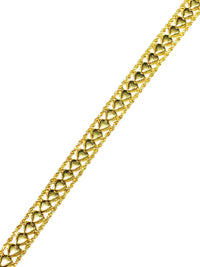 Rope & Heart Bracelet (14K).