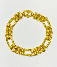 Figaro Bracelet (24K)