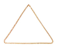 Rose Gold Italian Cuban Link Chain (14K)