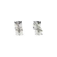 Diamond Sparkling-Cut Stud Earring (14K)