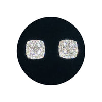 Square Diamond Earring (14K)
