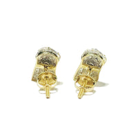 Jesus Head Diamond Stud Earring (10K)