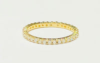 Eternity Band Prong Setting VS Diamond Ring (14K)