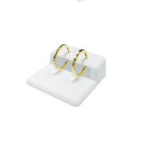 Huggie Diamond-Cut Earring (14K)