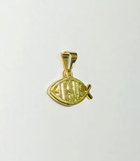 Jesus Fish Pendant (14K)