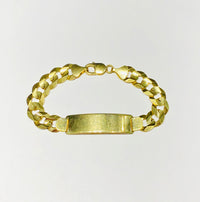 ID Italian Cuban Link Bracelet (14K)