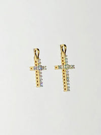 Cross Diamond Pendant (14K)
