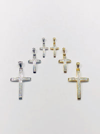 Diamond Cross Pendant (14K)