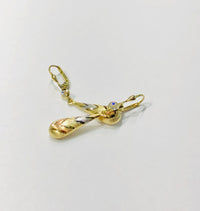 V-Line Dangling Earring (14K)