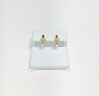 Heart Huggie Diamond Earring (14K)