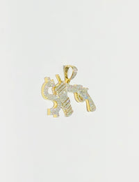 Hoodlife Diamond Pendant (14K)