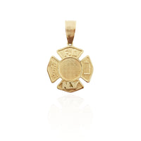 NY Fire Department Badge Pendant (14K)